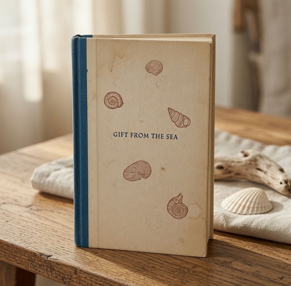 Gift from the Sea by Anne Morrow Lindbergh 1963 Pantheon Vintage Hardcover G